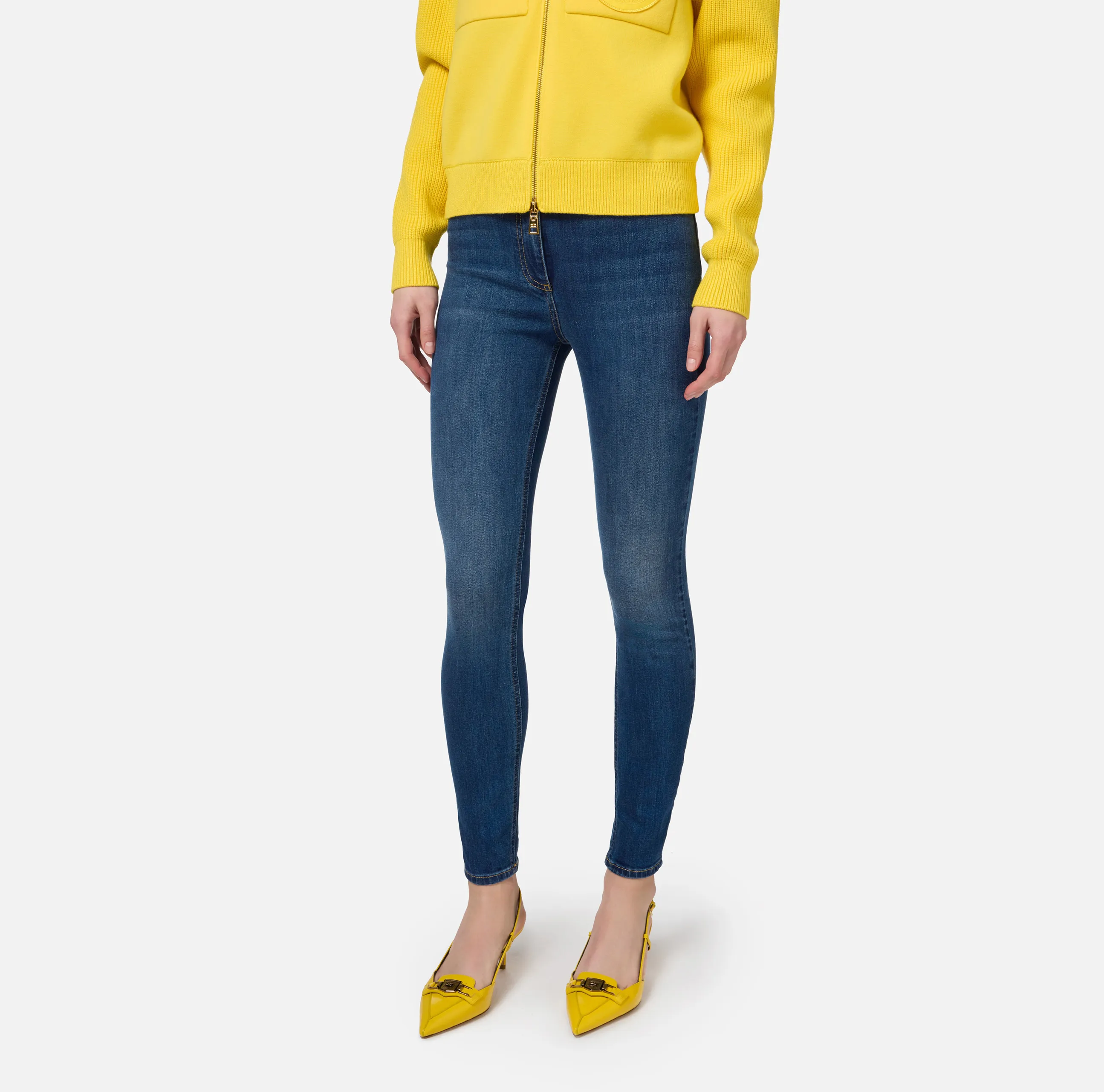 Jeans skinny in cotone stretch